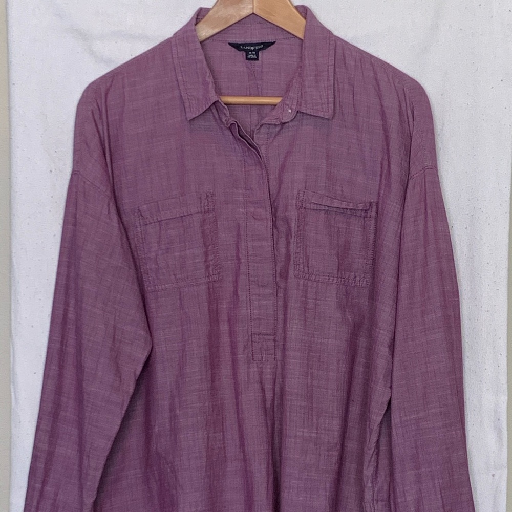 Lands’ End Button Down Shirt